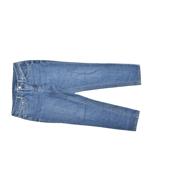 Seven 7 Women's Blue Slim Straight Jeans Size 4 W28 L28 Stretch Fabric - Picture 1 of 8